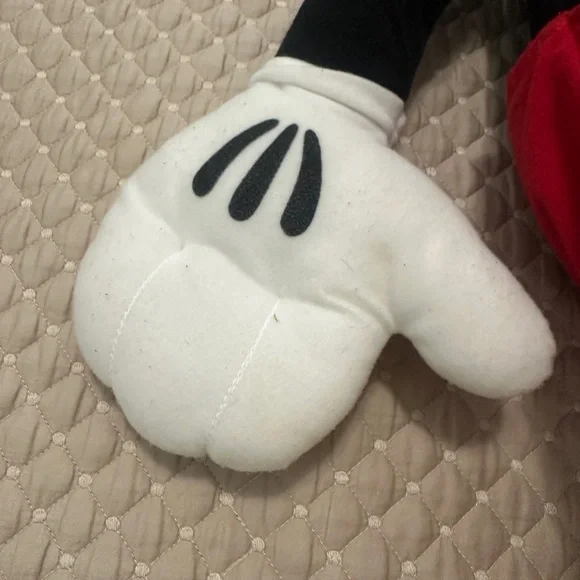 Vintage Mickey Mouse Plush Large - Picture 4 of 6